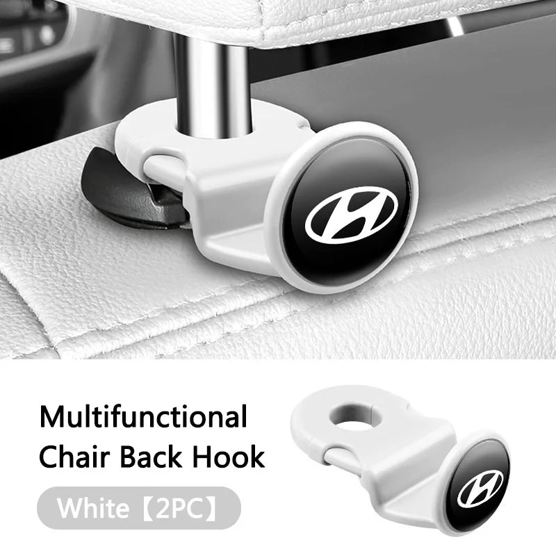 Car Interior Hanging Storage Hook Clips Organizer For Hyundai N ix25 ix35 i10 Solaris Santa Fe Sport IX45 Elantra Accessories
