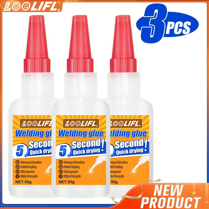 LOOLIFL OIL-BASED WELDING GLUE SUPER EXTRA STRENGTH GLUE FOR PLASTIC AND METAL WELDING WOOD METAL GLASS CERAMICS JEWELRY REPAIR GLUE MULTIFUNCTIONAL OIL-BASED PRIMARY GLUE.