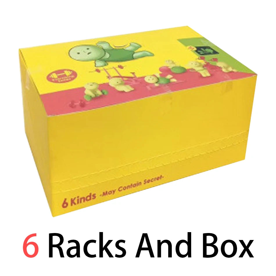 5 Multiple Series Noctilucent Green Doll Blind Mystery Box Action Figures Decoration Desktop Model Toy For Gift Surprise