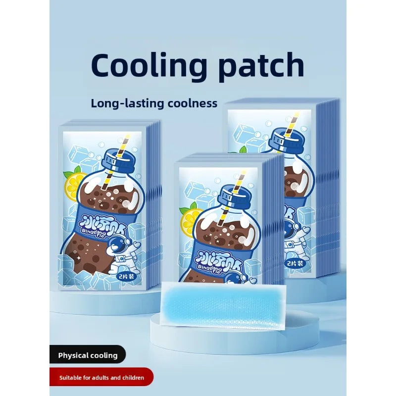 Silicone Cooling Patches for Military Training Summer Heat Relief Instant Coolant Student Refreshment Essential for Hot Weather