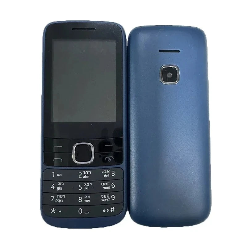 Finland Made Unlocked 225 4G Mobile Phone 2.4' Dual SIM 1150mAh 3.5mm Jacks Long Standby Hebrew Key Available Used Phone