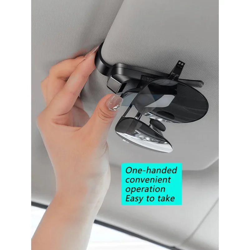 Car glasses clip sunshade, easy to install, suitable for all car models, easy to access, multifunctional car glasses holder