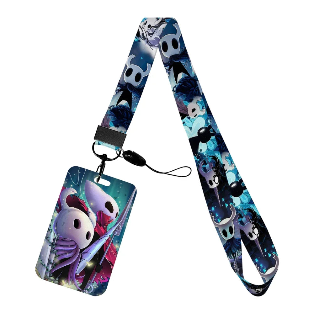 New Arrival Credential Holder Game Hollow-Knight Lanyards for Key Neck Strap For Card Badge Gym Keychain Keyring Accessories