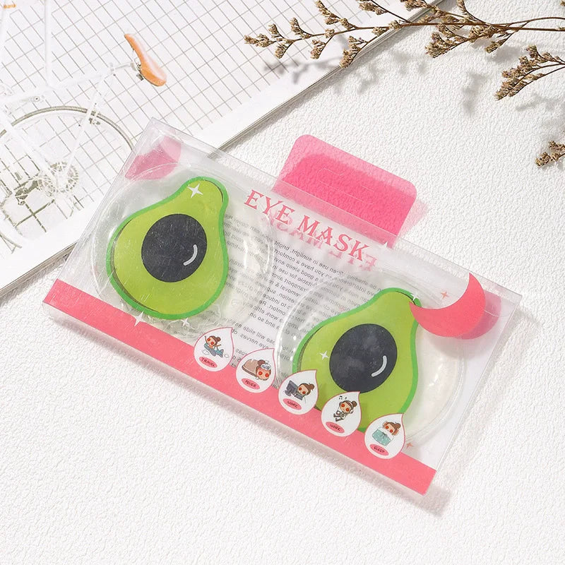 Cooling Eye Compress Patch Unisex Eye Care Mask Eyeshade for Relief of Eye Fatigue Sleep Aid for Men And Women