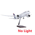 47CM B787 Dreamliner Model Plane Toy 787 Chile LATAM Airline Diecast Airplane W Light and Wheel For Collection Gifts
