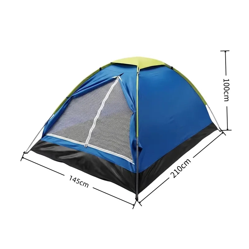 Ultralight Camping Tent for Hiking Shelter 2 Person Dual-layer Door Weatherproof Backpacking Equipment—Ideal for Adventures