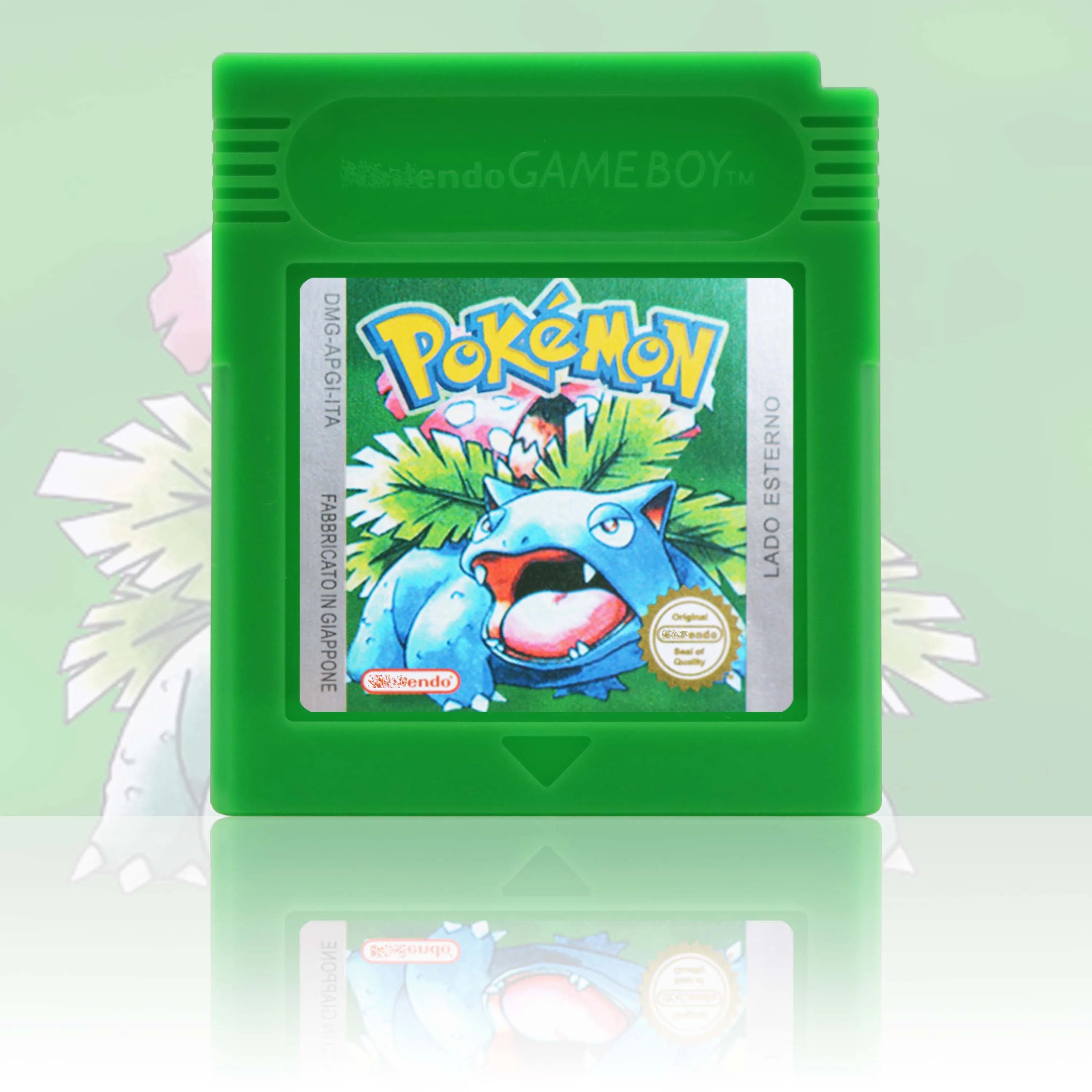 GBA/GBC ITA Version Pokemon Rubino/Zaffiro/Smeraldo/Cristallo/Verde Game Cartridge Video Game Card High Quality with Battery