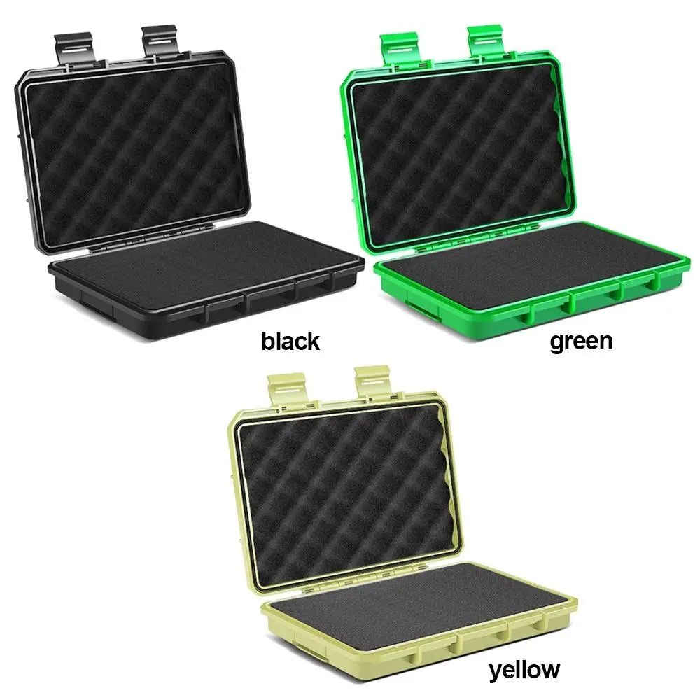 Plastic Storage Case Shock Resistant Protective Padding Protection Equipment Box Organizer Multi-functional Sealed Storage Box