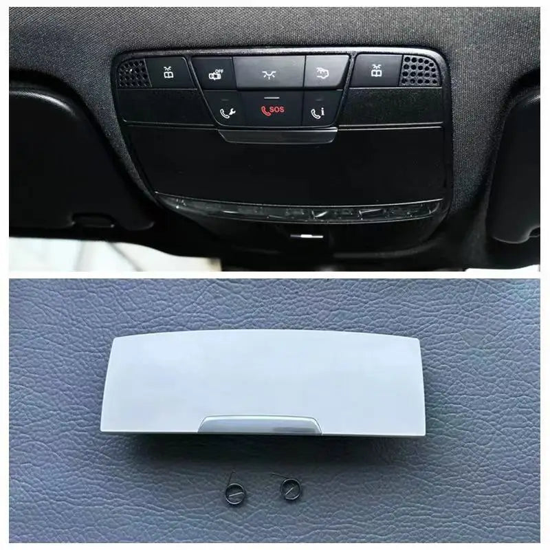 New Genuine OEM Glasses Case Box Car Interior Roof Sunglasses Holder For Mercedes-Benz C200 C260 E260 E300 E200 GLC260 GLC200