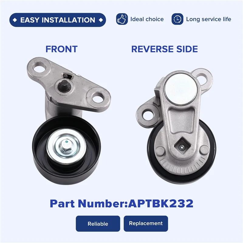 APT BK232 For  Silverado 1500 1999-2008 Tensioner Kit Engine Serpentine Drive Belt Kit