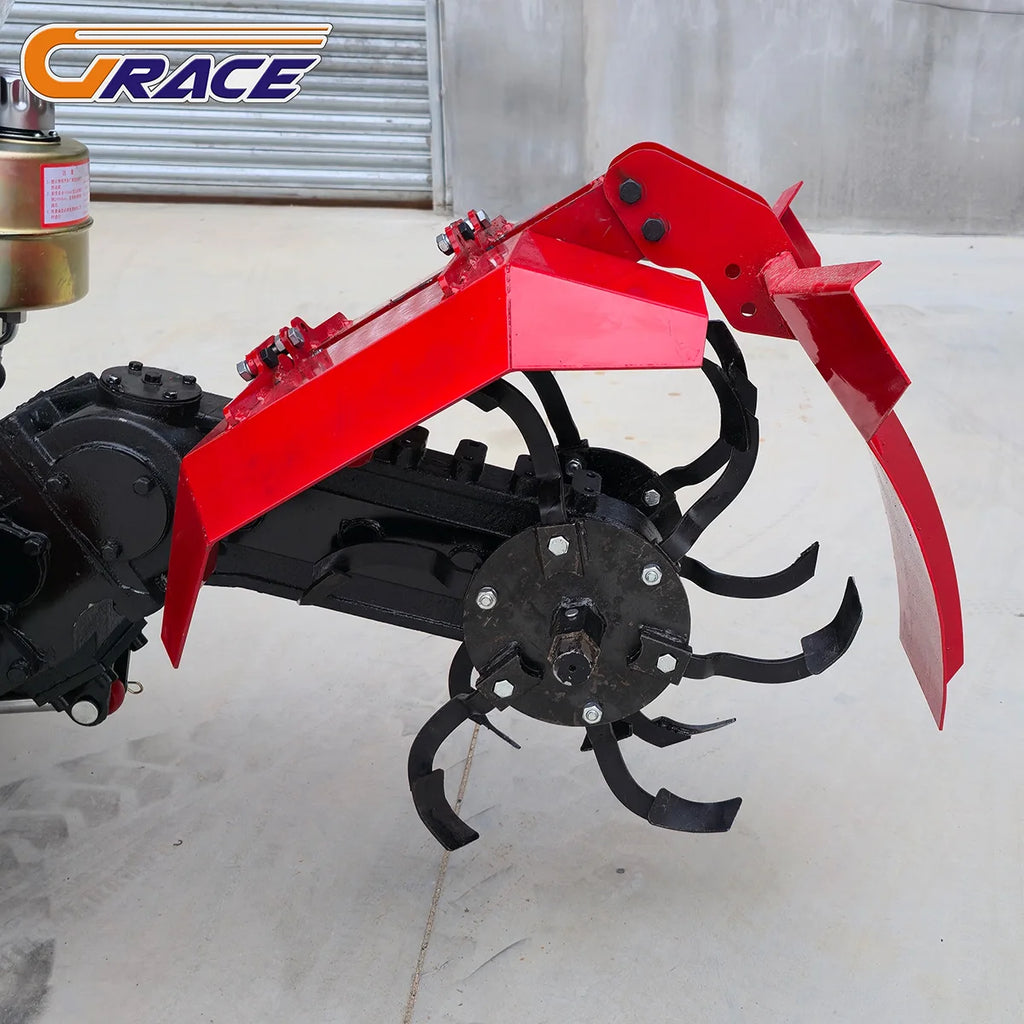 Chinese tiller cultivator 25HP 35HP 40HP cultivators mini tiller rotary crawler tractor for Deposit price