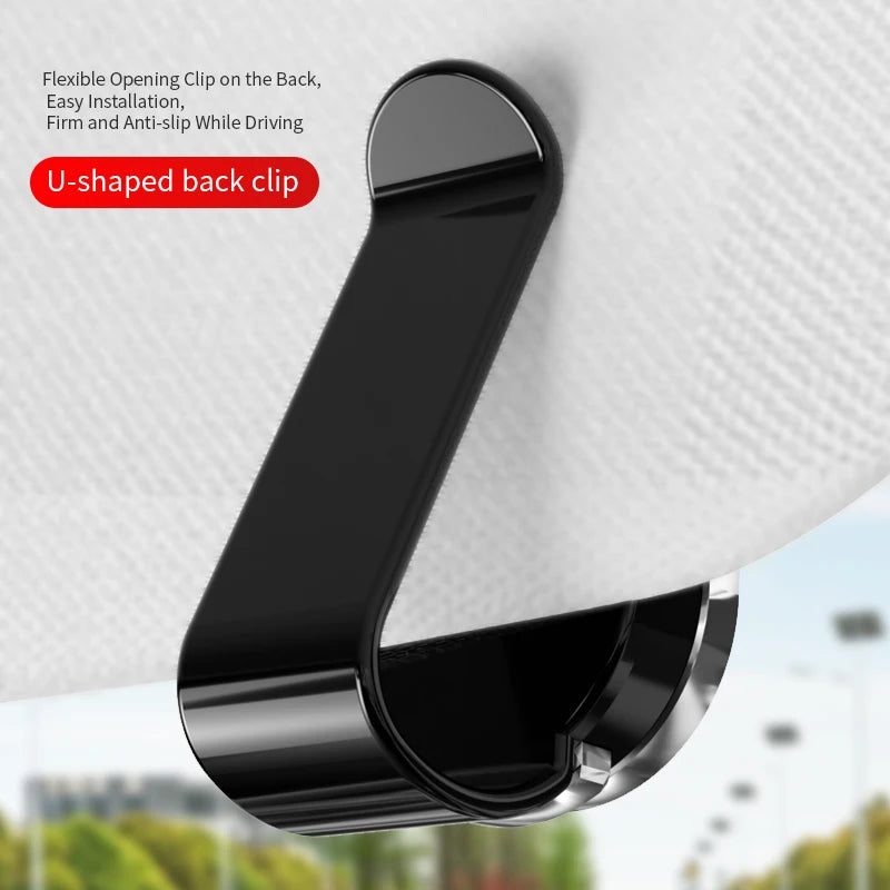 Universal Car Sun Visor Glasses Clip Anti Slip Sponge Sunglasses Holder Auto Interior Storage Gadget Decor Car Accessories Parts