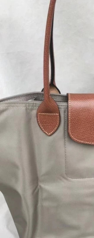 2026 Lightweight Foldable Nylon Shoulder Bag Ladies Water Resistant Shopping Tote Bag Large Handbag for Travel Daily Office