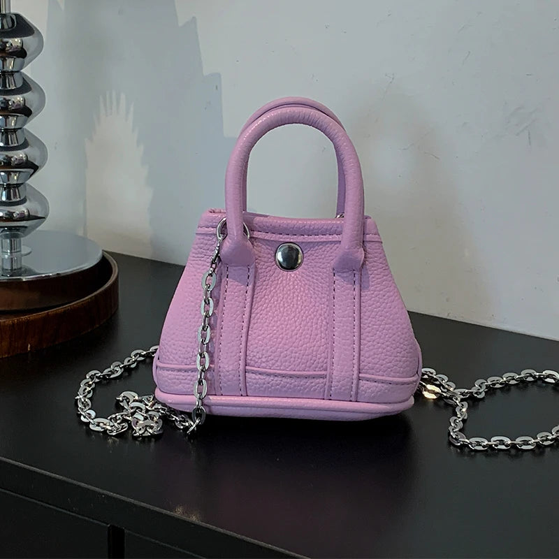 Super Mini Crossbody Bag Ladies Fashion Lipstick Bag 8 Colors Pu Leather Handbag Coin Purse Clothing Versatile Cross Body Bags