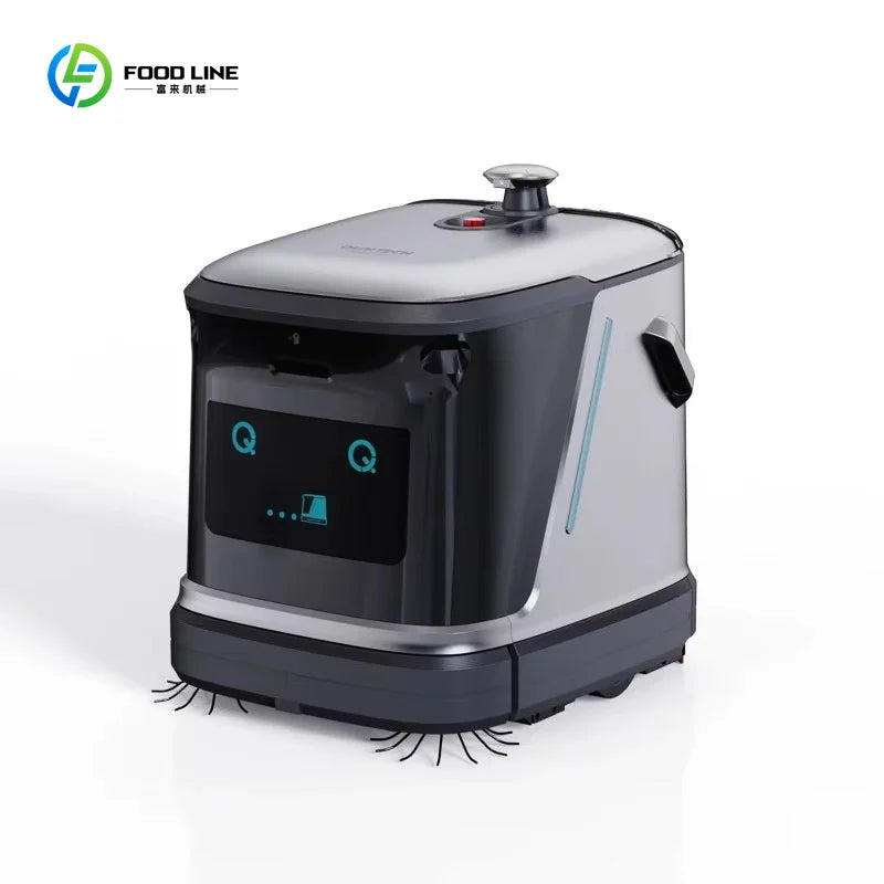 Cleaning Robot AI Powered Commercial Floor Cleaning Robot with Intelligent Path Planning Auto Recharge for Restaurant Customized