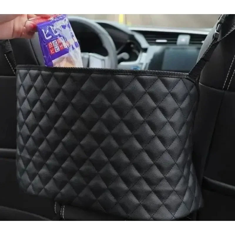 Car seat storage bag suitable for suspension between seats Car storage net bag Suspension storage bag Large capacity