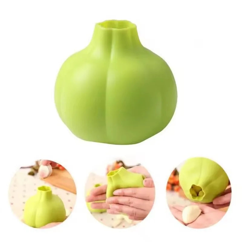Silicone Garlic Peeler Suitable for Kitchen Food Garlic Peeling Tool Simple Convenient Quick Easy To Peel Clean Kitchen Gadgets