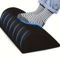 Ergonomic Memory Foam Foot Rest Under Desk Foot Stool Non Slip Foot Pillow with Washable Breathable Cover for Office Home Sofa