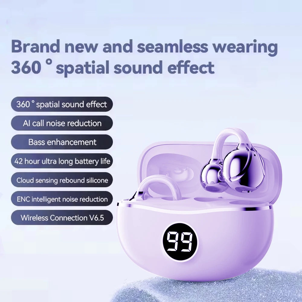 New Original D151 TWS Bluetooth V5.4 Headphones Sports Earphone HiFi Sound Quality Waterproof Headset LED Digital Display Earbud