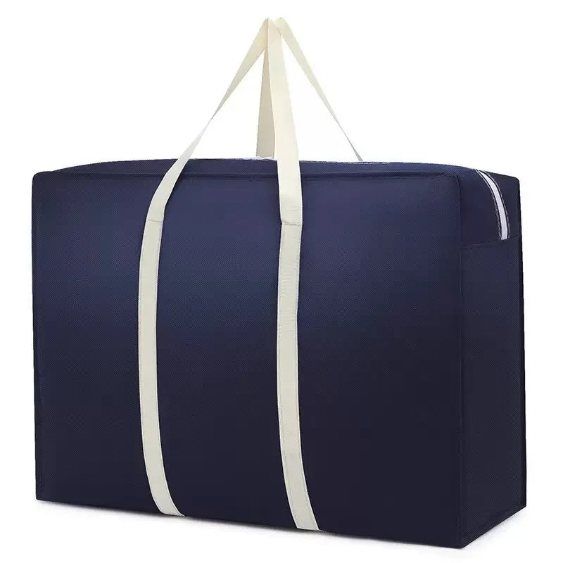 1Pcs Home Foldable Storage Packing Tool Extra Large Waterproof Moving Luggage Bags Laundry Shopping Bag Non-woven Fabric Cubes