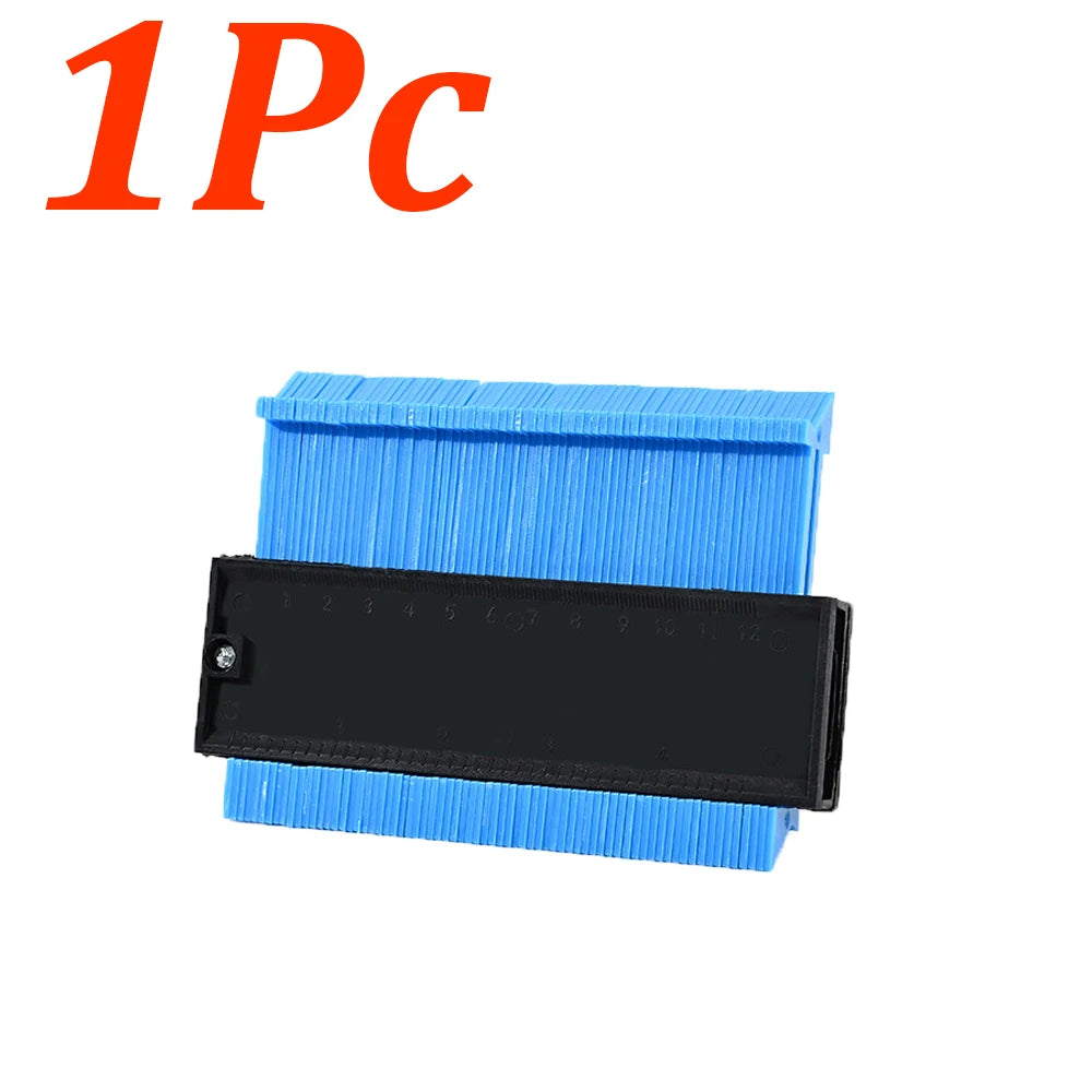 3-1Pcs Shape Contour Gauge Duplicator Measuring Ceramic Tile Carpet Cutting Template Profile Angle Ruler Contour Copier Woodwork