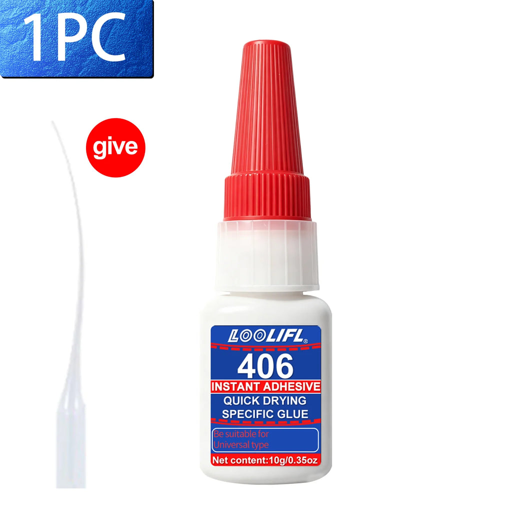 New Fast‑Curing Super Glue Clear Transparent High Bond Instant Adhesive For Metal Wood Ceramic Leather Shoe DIY Craft Repair 10G