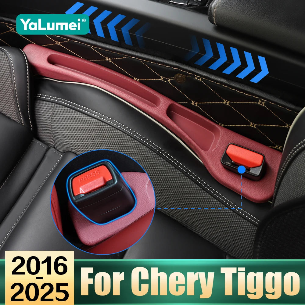 Car Accessories For Chery Tiggo 7 8 Pro Plus Tiggo 2 3X 4 5X Tiggo7 Tiggo8 Max 2016-2024 2025 PU Car Seat Gaps Leak Proof Strip