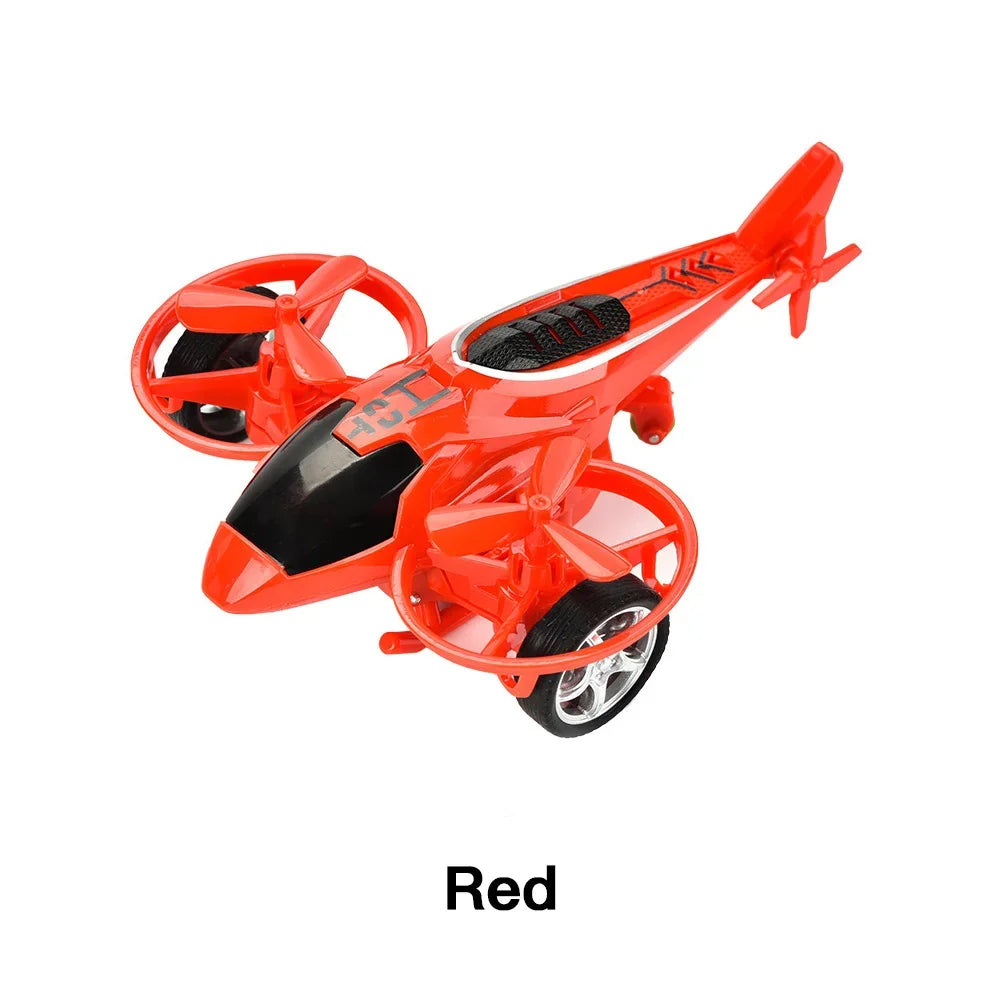 Kids Inertia Helicopter Airplane Toys Aircraft Toy for Boys Girls Kindergarten Small Gifts Birthday Party Favors