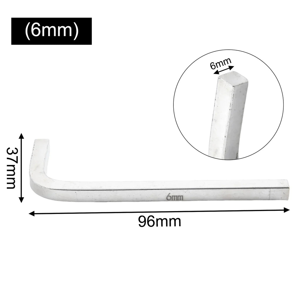 3-8mm L Shape Square Head Wrench Square Key 4 Point Wrench Screwdriver Set For Tighten Square Screw Universal Wrench Hand Tools