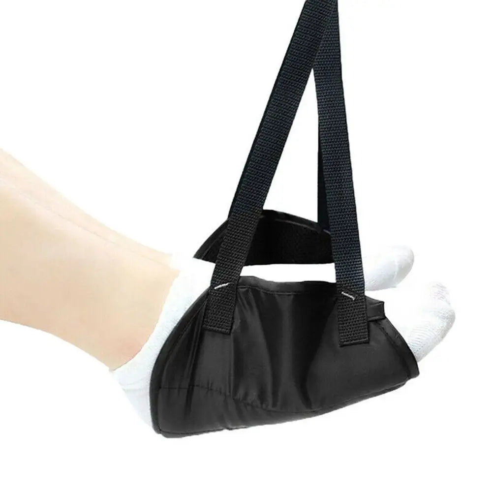 Adjustable Memory Foam Travel Airplane Footrest Hammock Leg Hammock Foot Hanger Furniture Hanging