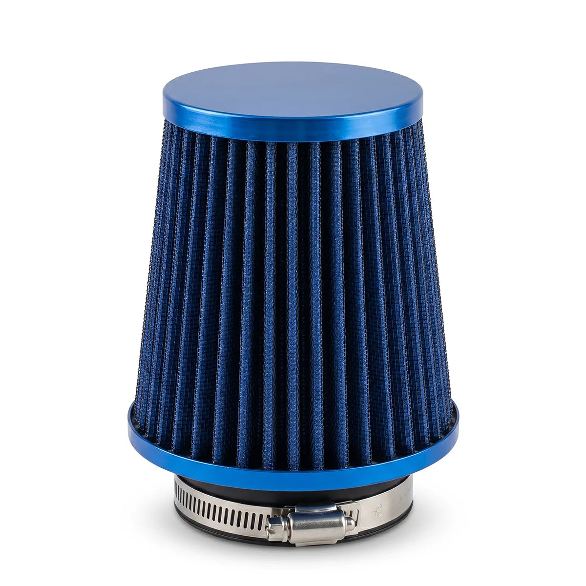 1pc Durable 76mm 3" Universal Car Air Filter High Flow Reusable Cotton Gauze Intake Filter For Motorcycle Automobile Modificatio
