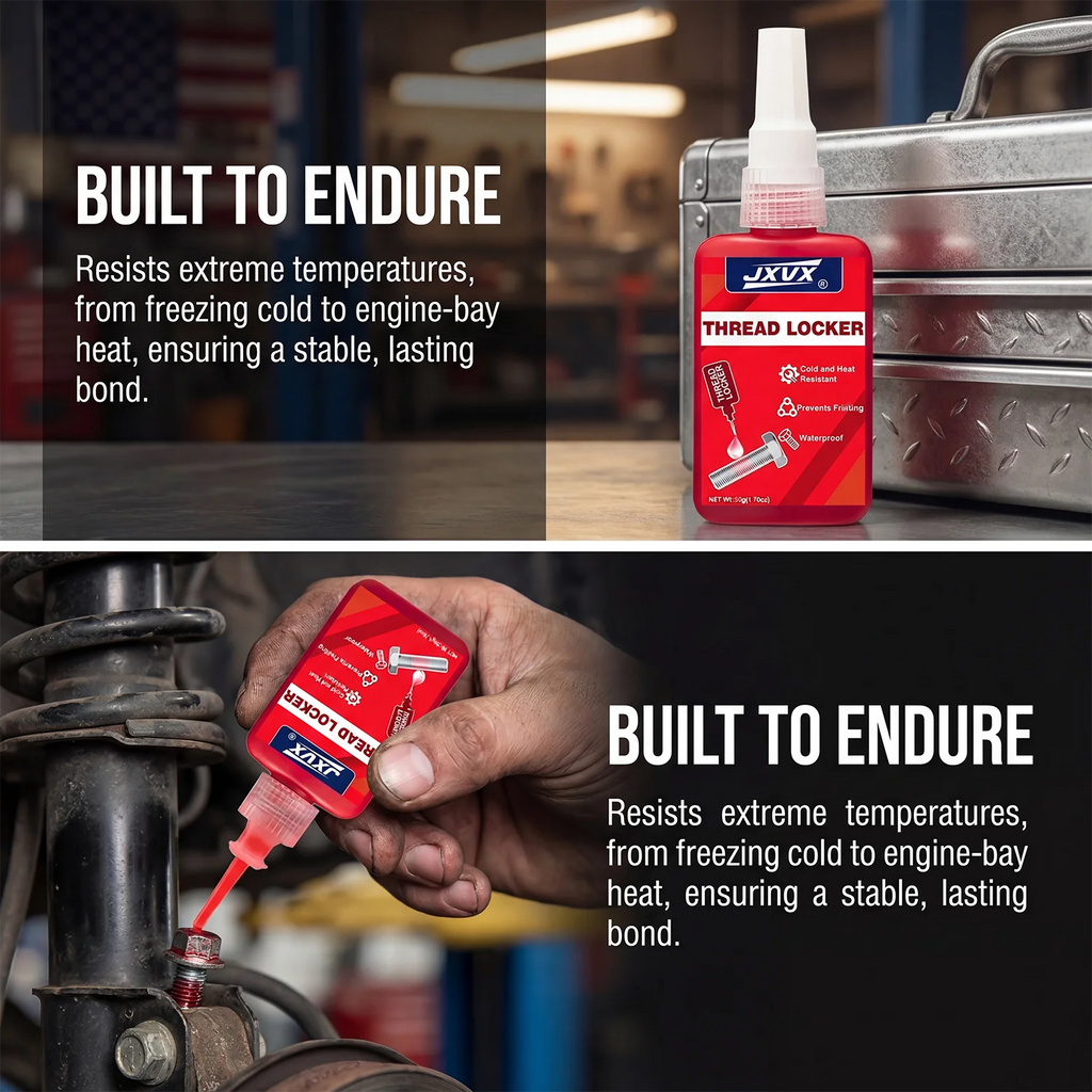 Super-strong threadlocker 50g – suitable for metal mechanical screws – anti-loosening, locking and sealing anaerobic adhesive