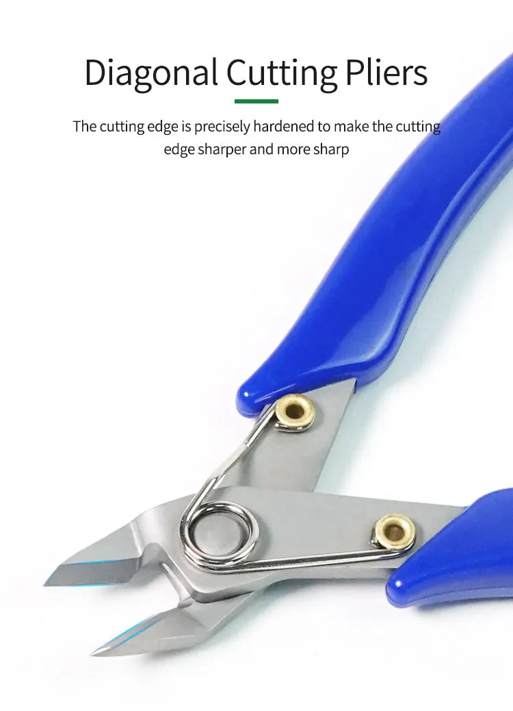 RELIFE RL-0001 Precision Cutting Pliers 5'' inch High Hardness Stainless Steel Sharp Toughness Diagonal Electronic Cable Pliers