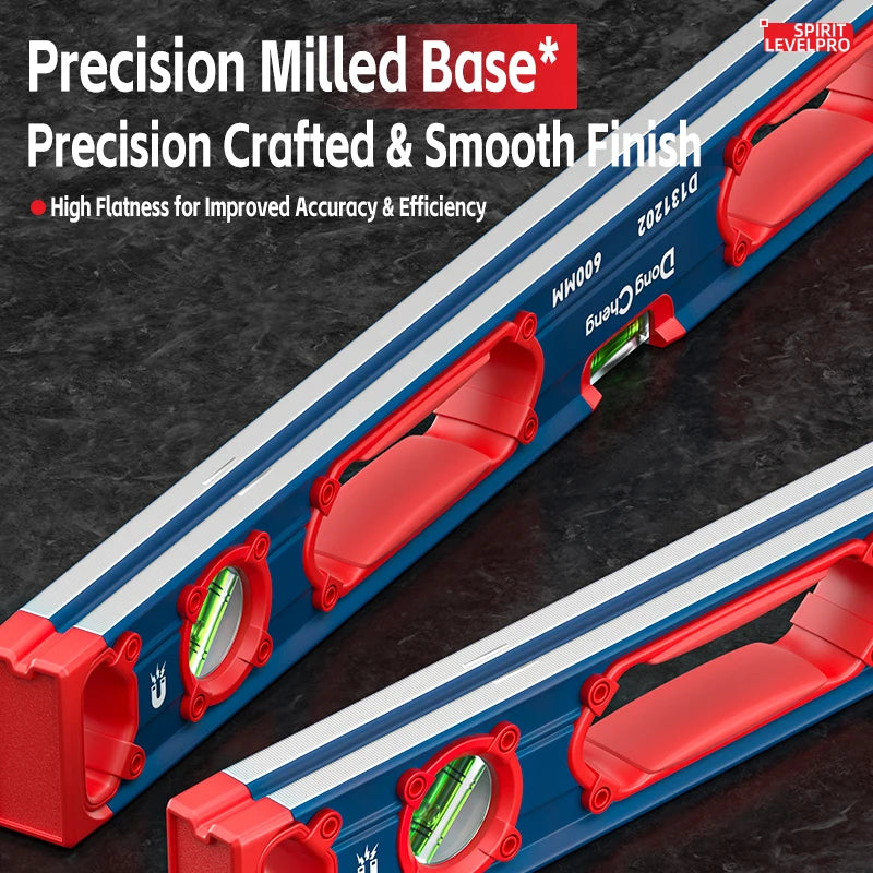 1pcs Magnetic 360 Measurement Protractor Angle Detector Aluminum Inclination Gauge Horizontal Angle Slope Test Ruler
