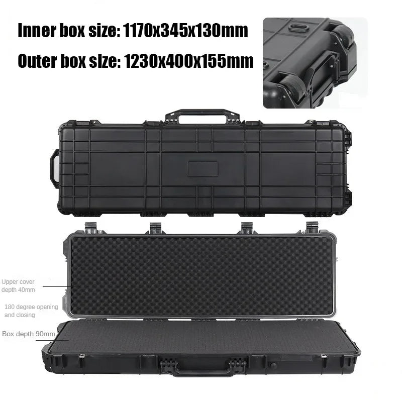 Multifunctional Shockproof Tool Case Large Capacity Hardware Packaging Box Photography Equipment Waterproof Safety Storage Boxes