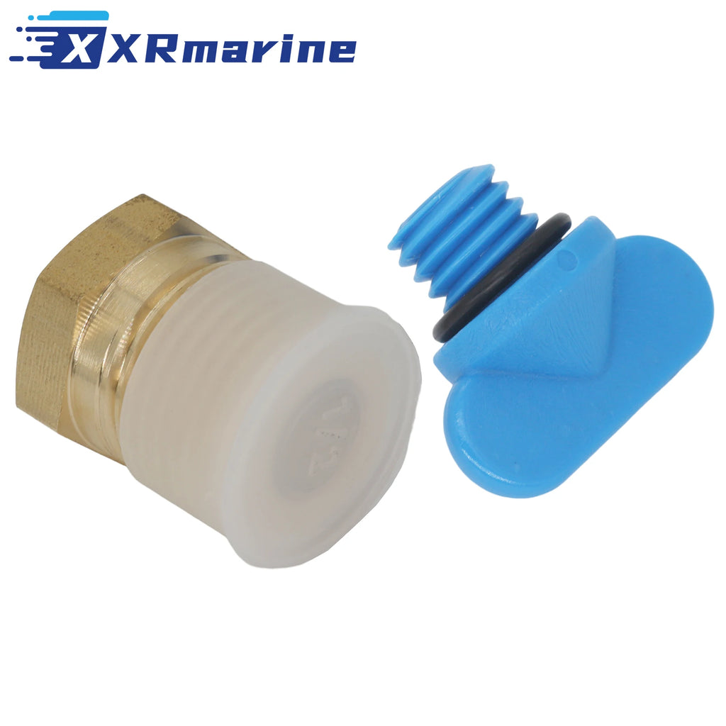 Exhaust Manifold Drain Plug kit for Volvo Penta 4.3 5.0 5.7 7.4 8.2 L for OMC 479956 GLM 13982 192154 479956