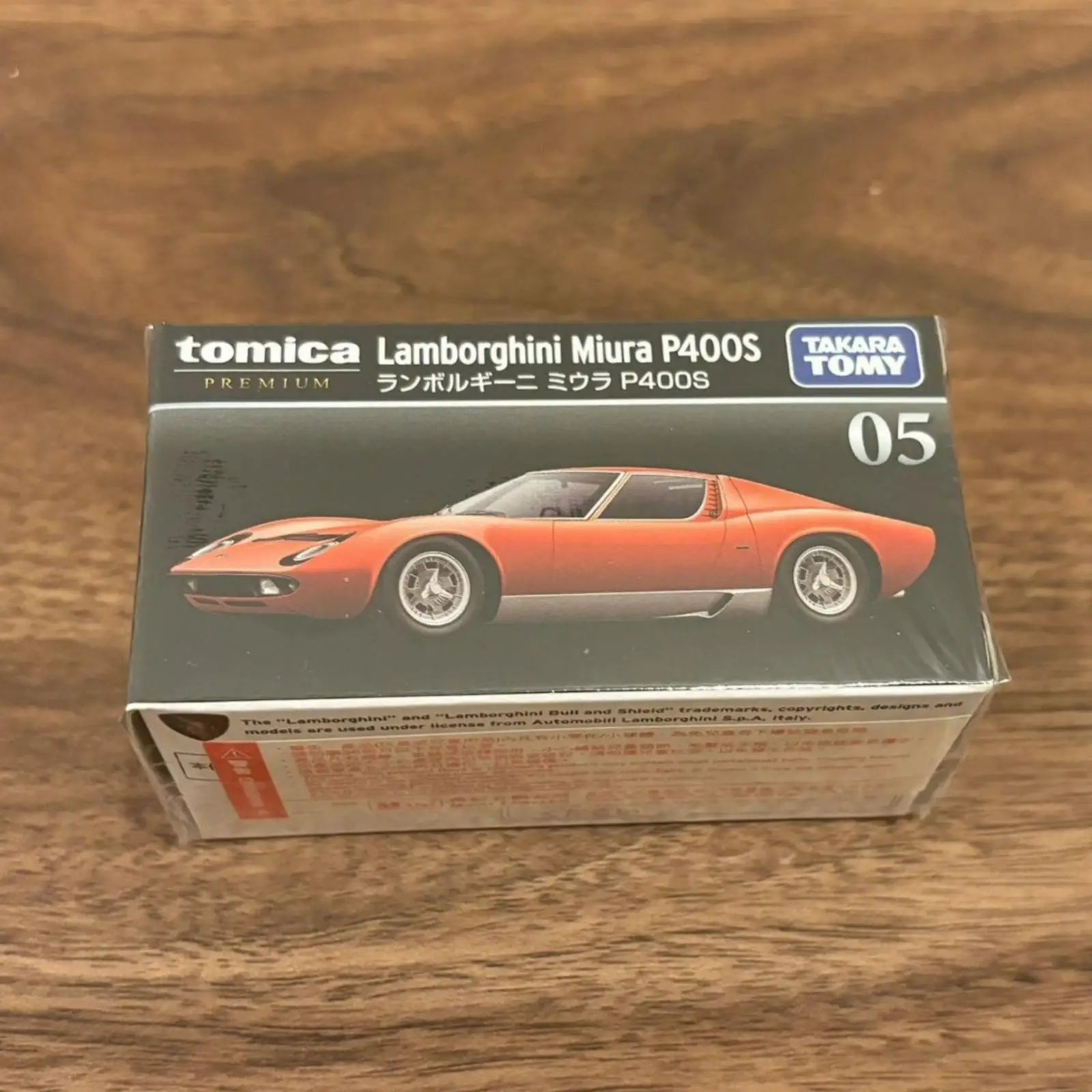 Original 2026 Takara Tomy Tomica Premium Series TP05 Lamborghini Miura P400S Alloy Car Models Collection Die-Casting Gift