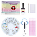 Strong-Adhesive & Removable Tooth Gem Set - With Dental Glue for Secure DIY Crystal Decoration, Unisex Smile Customization.
