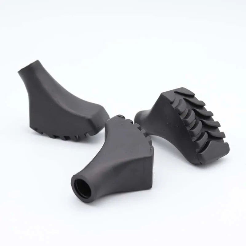 10 pieces Nordic Walking Pole Trekking Pole Tip Protectors Rubber Pads Buffer Replacement Tips End for Hiking Stick