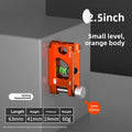 Solid Cast Aluminum Spirit Level, High Precision Strong Magnetic V-Groove Magnet Track Angle Finder for Construction