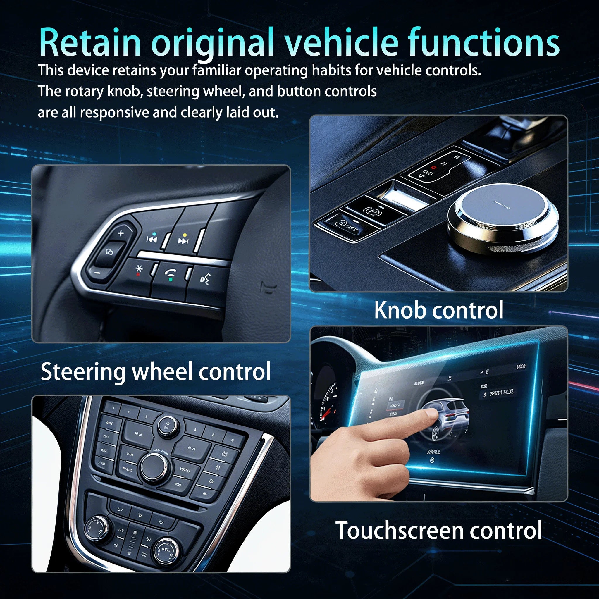 For Hyundai Kia Mazda Mini U3 Smart Box Wireless Carplay Adapter& Android Auto Dongle OTA For Car Wired to Wireless CP/AA
