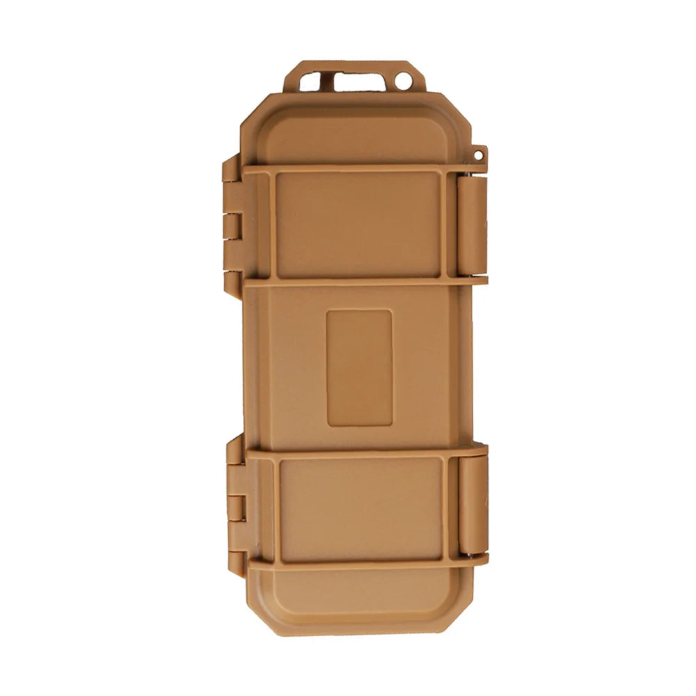 17.5x7cm EDC Tactical Waterproof Anti-fall Storage Box for Hardware Tools Plastic Shockproof and Pressure-resistant Tool Box