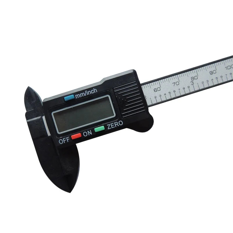 100mm 150mm  Electronic Digital Caliper Tool Carbon Fiber Dial Vernier Caliper Gauge Micrometer Measuring Tool Digital Ruler