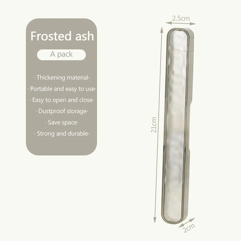 1PCS Portable Toothbrush Holder Box Outdoor Travel Camping Toothbrush Storage Organizer Case Bathroom Accessories
