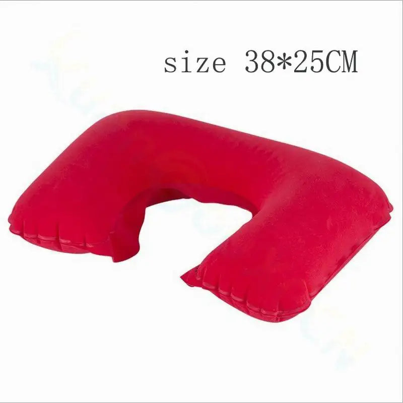 1pcs Functional Inflatable Neck Pillow Inflatable U Shaped Travel Pillow Car Head Neck Rest Air Cushion for Travel Neck Pillow