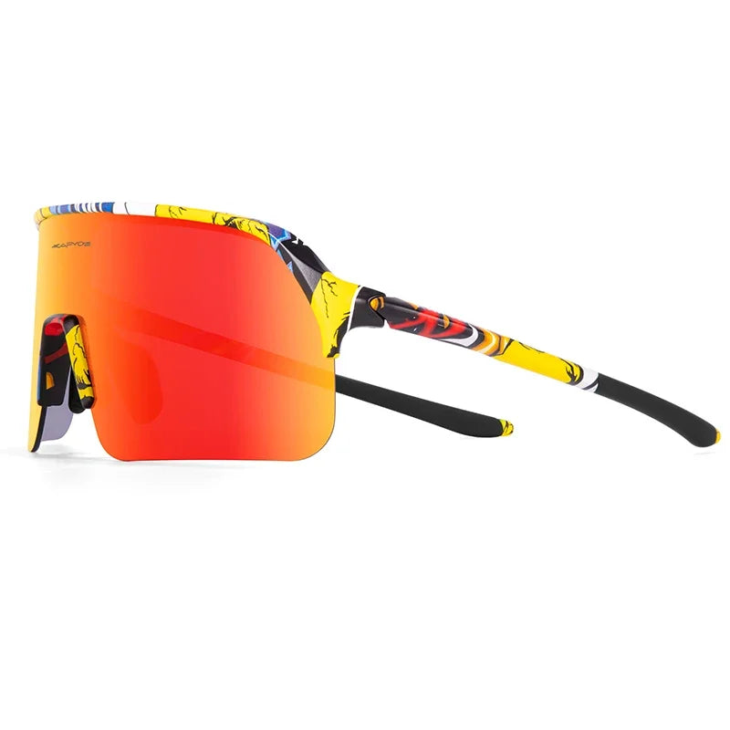 Kapvoe Photochromic Hiking Eyewear Sunglasses for Man Cycling Glasses Bicycle Cycling Women MTB Bike Outdoor Sport Goggles UV400