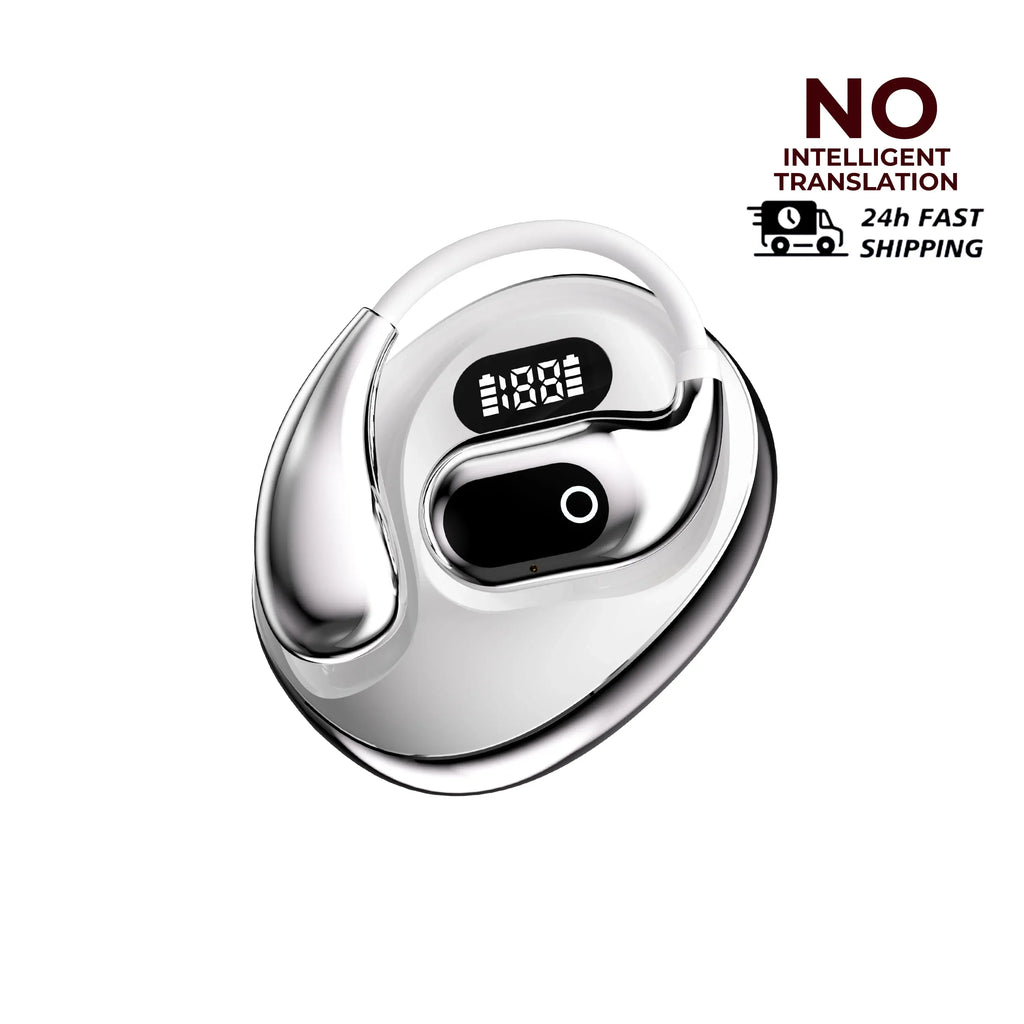 XG99 Translator Headphones 144 Languages Real Time Two-Way Translation Bluetooth Headset Waterproof Earbuds for Business Travel