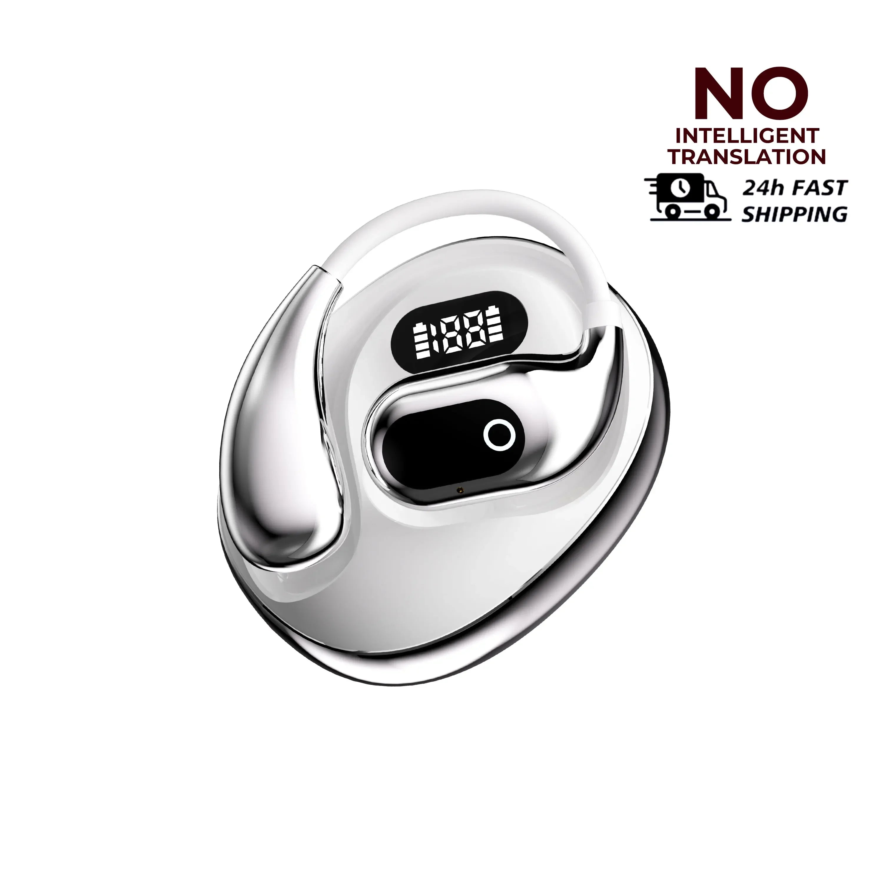 XG99 Translator Headphones 144 Languages Real Time Two-Way Translation Bluetooth Headset Waterproof Earbuds for Business Travel