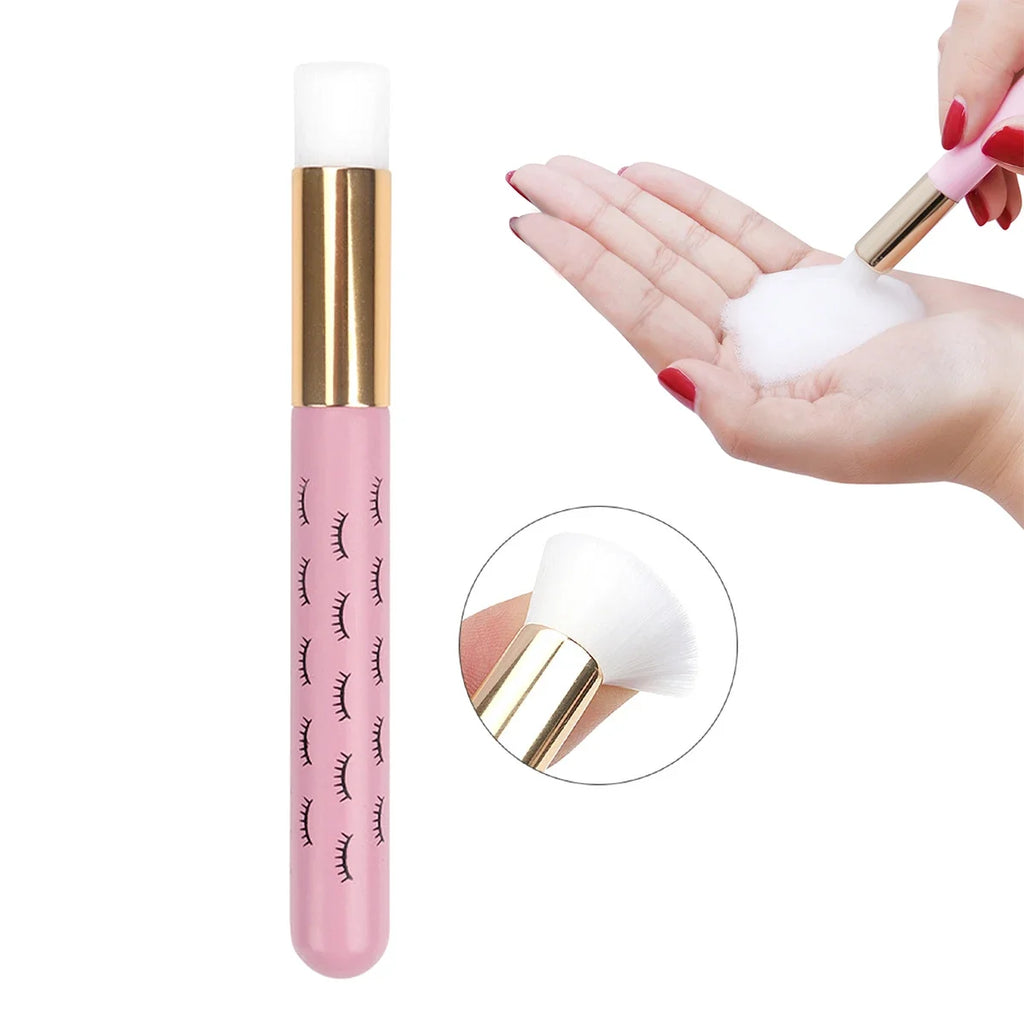 13Pcs Eyelash Extension Cleaning Kit 5 in 1 Lash  Bottle Set Eyebrow Mascara Wand Eye Pad PatchesShampoo Brush Soap Foam Washing