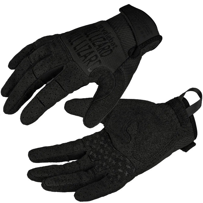 Men Tactical Gloves Airsoft Full Finger Gloves Outdoor Hiking Cycling Combat Shooting Camo Anti-Skid Mittens